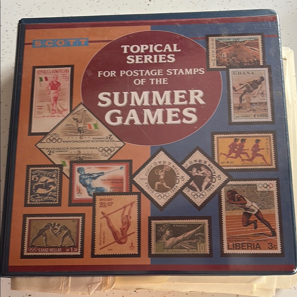 Scott Blue and Brown Summer Games Collection